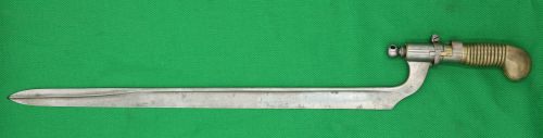 Poncharra 1837 bayonet with handle